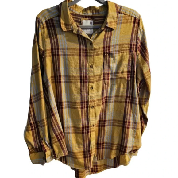 SO Plaid Button Down Shirt. NWOT - Picture 1 of 6